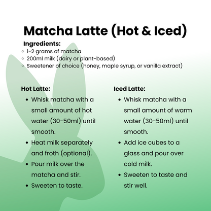 Matcha Traditional 100% Organic - 50g